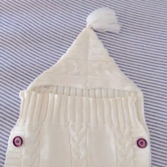 Infant sweater swaddle sack - Picture 2 of 2